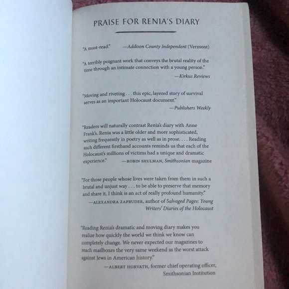 🪷 5/$10 🪷A Holocaust Journal Renia Spiegel with her sister, Elizabeth Bella’s! - Picture 3 of 3